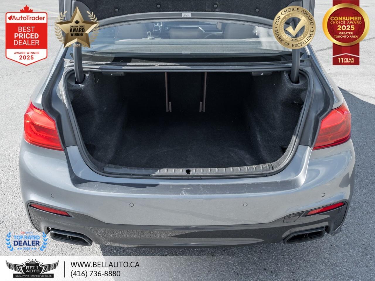 2018 BMW 5 Series M550i xDrive | M-SPORTPKG | HUD | SUNROOF | B.CAM | WDTRIM | NOACCIDENT Toronto ON