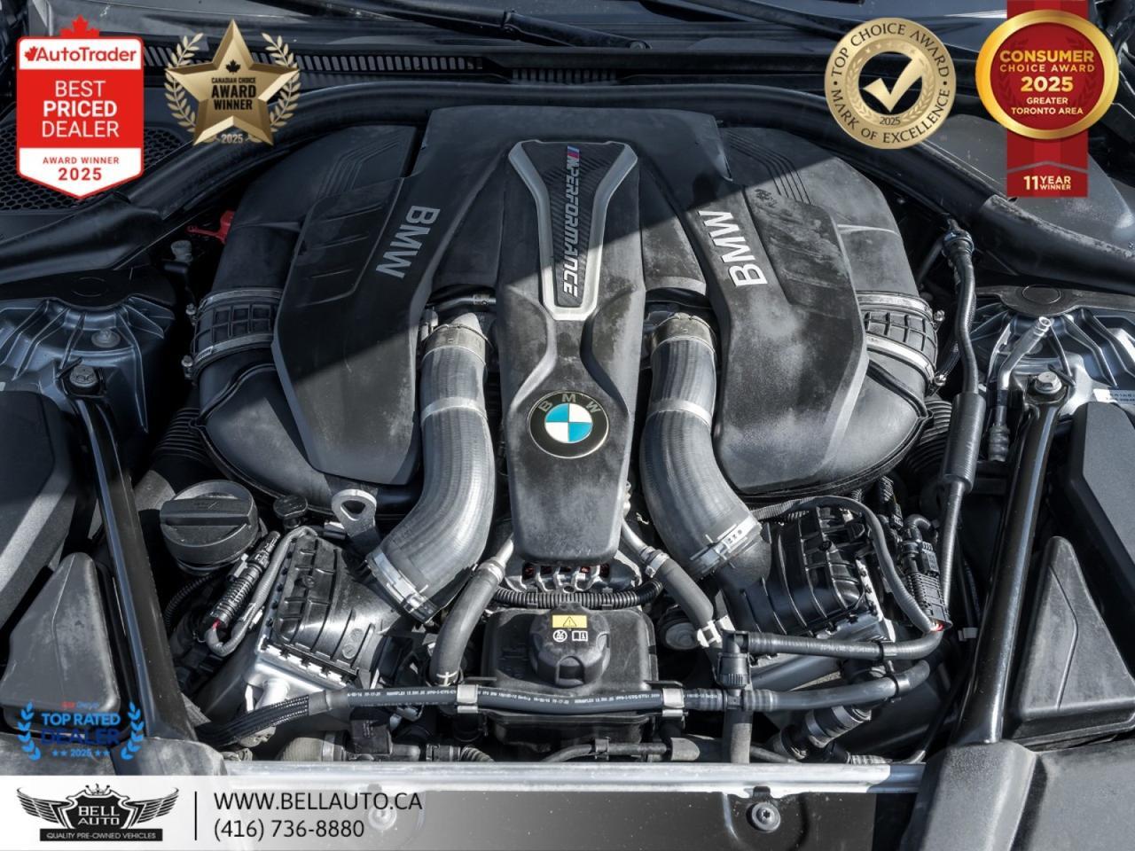 2018 BMW 5 Series M550i xDrive | M-SPORTPKG | HUD | SUNROOF | B.CAM | WDTRIM | NOACCIDENT Toronto ON