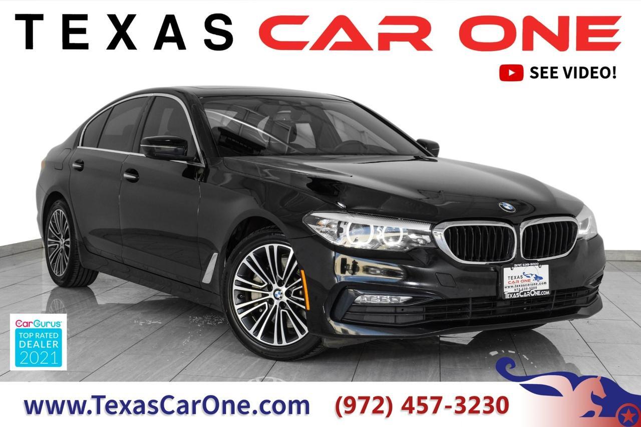 2018 BMW 530i SPORT LINE DRIVING ASSIST PLUS PREMIUM PKG HEADUP DISPLAY BLIND
