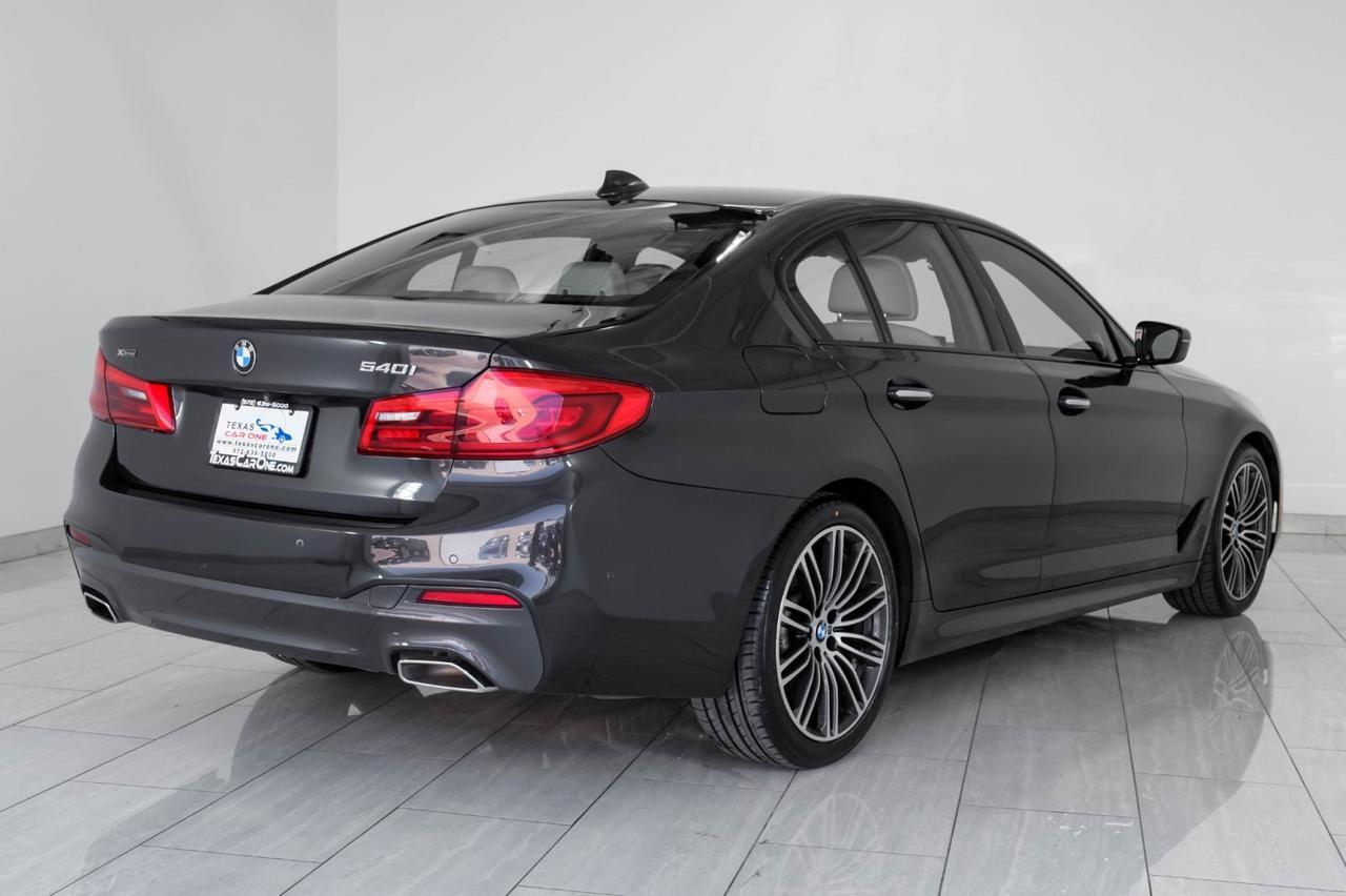 2018 BMW 540i xDrive AWD M SPORT PKG DRIVING ASSIST PLUS PKG EXECUTIVE PKG HEADUP DISPLAY BLIND SPOT ASSIST Carrollton TX
