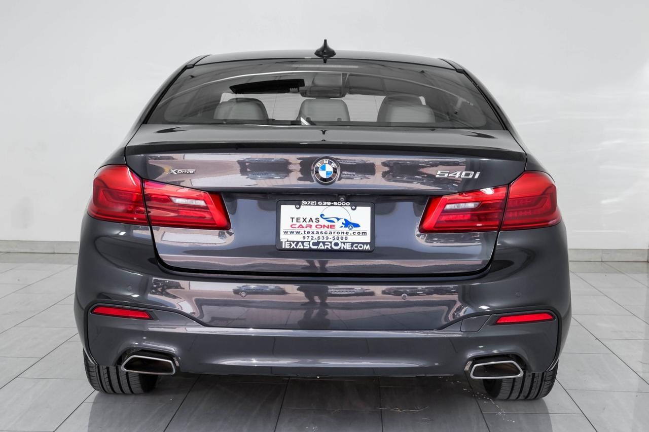 2018 BMW 540i xDrive AWD M SPORT PKG DRIVING ASSIST PLUS PKG EXECUTIVE PKG HEADUP DISPLAY BLIND SPOT ASSIST Carrollton TX
