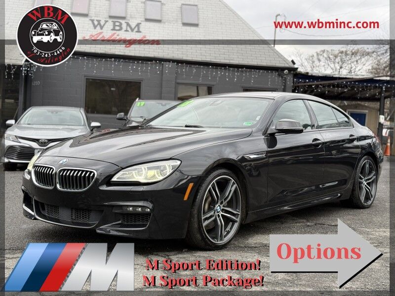 2018 BMW 6 Series 640i Gran Coupe RWD w/ M Sport Package