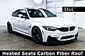 2018 BMW M3 Base Heated Seats Carbon Fiber Roof