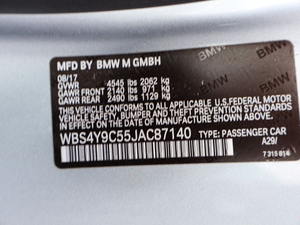2018 BMW M4 Base San Clemente CA