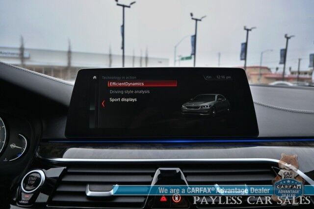 2018 BMW M550i AWD / AutoStart / Executive & Cold Weather Pkg / Heated & Cooled Leather Seats / Heated Steering / Sunroof / NAV / HUD / Harman Kardon Speakers / 22 Inch Blaque Diamond Wheels / Second Set of Rims & Tires Anchorage AK