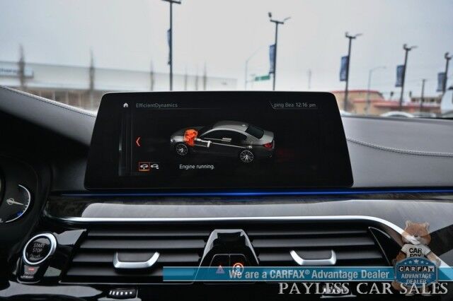 2018 BMW M550i AWD / AutoStart / Executive & Cold Weather Pkg / Heated & Cooled Leather Seats / Heated Steering / Sunroof / NAV / HUD / Harman Kardon Speakers / 22 Inch Blaque Diamond Wheels / Second Set of Rims & Tires Anchorage AK