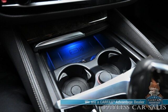 2018 BMW M550i AWD / AutoStart / Executive & Cold Weather Pkg / Heated & Cooled Leather Seats / Heated Steering / Sunroof / NAV / HUD / Harman Kardon Speakers / 22 Inch Blaque Diamond Wheels / Second Set of Rims & Tires Anchorage AK