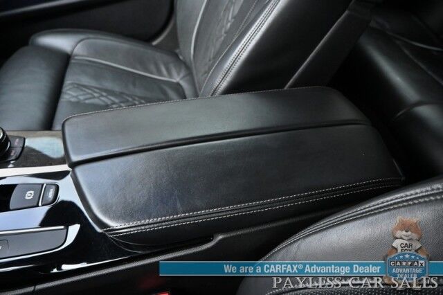 2018 BMW M550i AWD / AutoStart / Executive & Cold Weather Pkg / Heated & Cooled Leather Seats / Heated Steering / Sunroof / NAV / HUD / Harman Kardon Speakers / 22 Inch Blaque Diamond Wheels / Second Set of Rims & Tires Anchorage AK