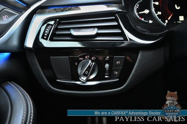 2018 BMW M550i AWD / AutoStart / Executive & Cold Weather Pkg / Heated & Cooled Leather Seats / Heated Steering / Sunroof / NAV / HUD / Harman Kardon Speakers / 22 Inch Blaque Diamond Wheels / Second Set of Rims & Tires Anchorage AK