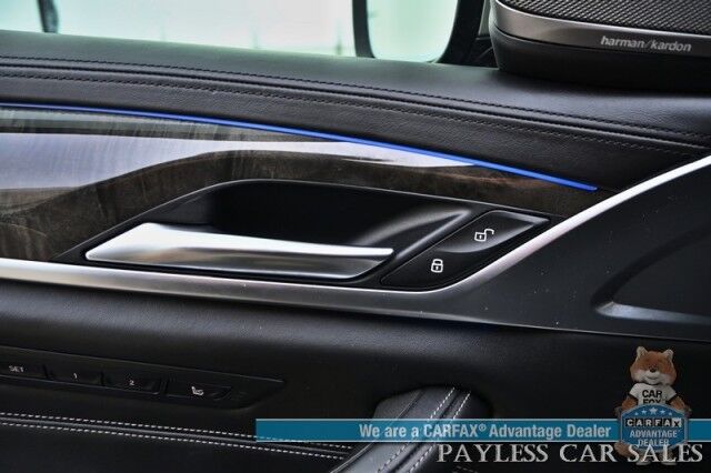 2018 BMW M550i AWD / AutoStart / Executive & Cold Weather Pkg / Heated & Cooled Leather Seats / Heated Steering / Sunroof / NAV / HUD / Harman Kardon Speakers / 22 Inch Blaque Diamond Wheels / Second Set of Rims & Tires Anchorage AK