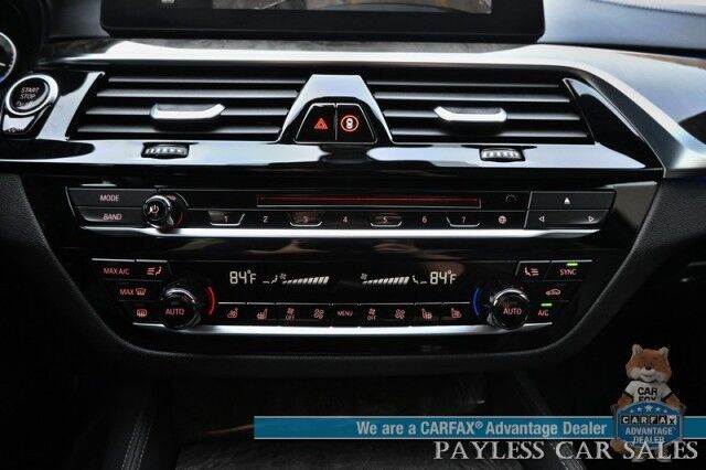 2018 BMW M550i AWD / AutoStart / Executive & Cold Weather Pkg / Heated & Cooled Leather Seats / Heated Steering / Sunroof / NAV / HUD / Harman Kardon Speakers / 22 Inch Blaque Diamond Wheels / Second Set of Rims & Tires Anchorage AK