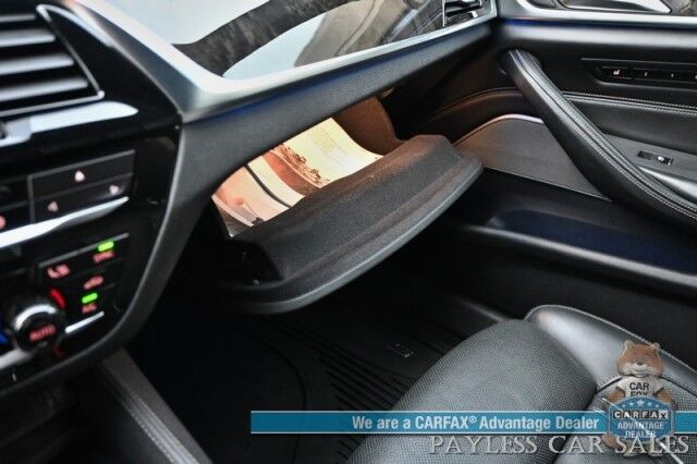 2018 BMW M550i AWD / AutoStart / Executive & Cold Weather Pkg / Heated & Cooled Leather Seats / Heated Steering / Sunroof / NAV / HUD / Harman Kardon Speakers / 22 Inch Blaque Diamond Wheels / Second Set of Rims & Tires Anchorage AK