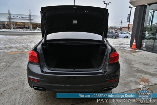 2018 BMW M550i AWD / AutoStart / Executive & Cold Weather Pkg / Heated & Cooled Leather Seats / Heated Steering / Sunroof / NAV / HUD / Harman Kardon Speakers / 22 Inch Blaque Diamond Wheels / Second Set of Rims & Tires Anchorage AK