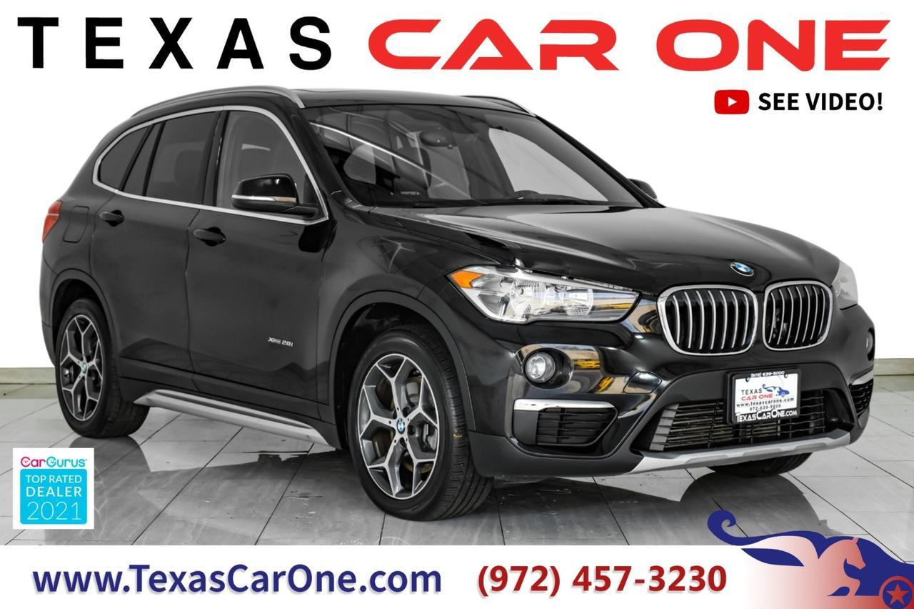 2018 BMW X1 xDrive28i AWD NAVIGATION PANORAMA LEATHER HEATED SEATS REAR CAMERA KEYLESS START POWER LIFTGATE