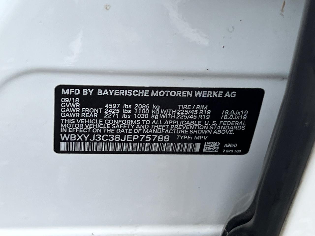2018 BMW X2 sDrive28i Hagerstown MD