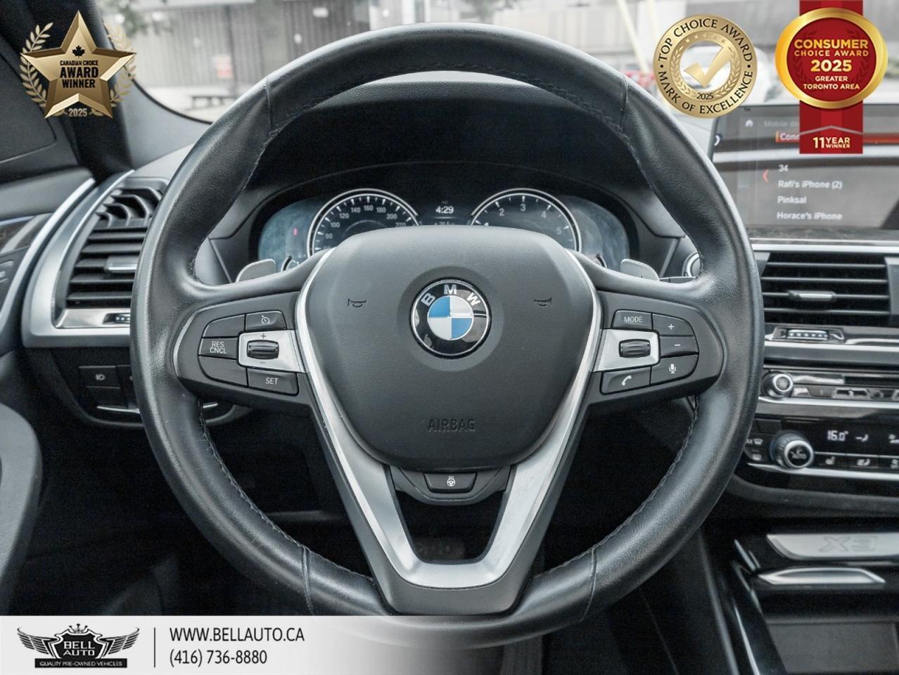 2018 BMW X3 xDrive30i HUD PANO ROOF NAVI BACKUPCAM LEATHER NOACCIDENT Toronto ON