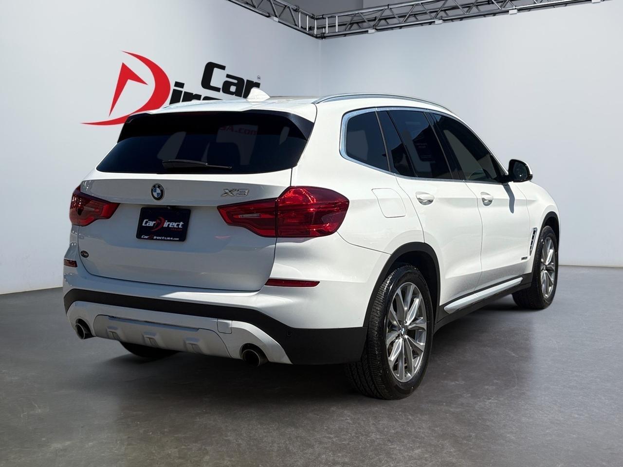 2018 BMW X3 xDrive30i, POWER LIFTGATE, HEATED SEATS, BLIND SPOT ALERT, VOICE ACTIVATED BLUETOOTH, PANORAMIC MOONROOF, LANE KEEP ASSIST, BLIND SPOT ALERT, BACKUP CAMERA WITH PARKING SENSORS, NAVIGATION, LOW MILEAGE, ONLY 1 OWNER, CLEAN CARFAX, CRUISE IN LUXURY! Virginia Beach VA