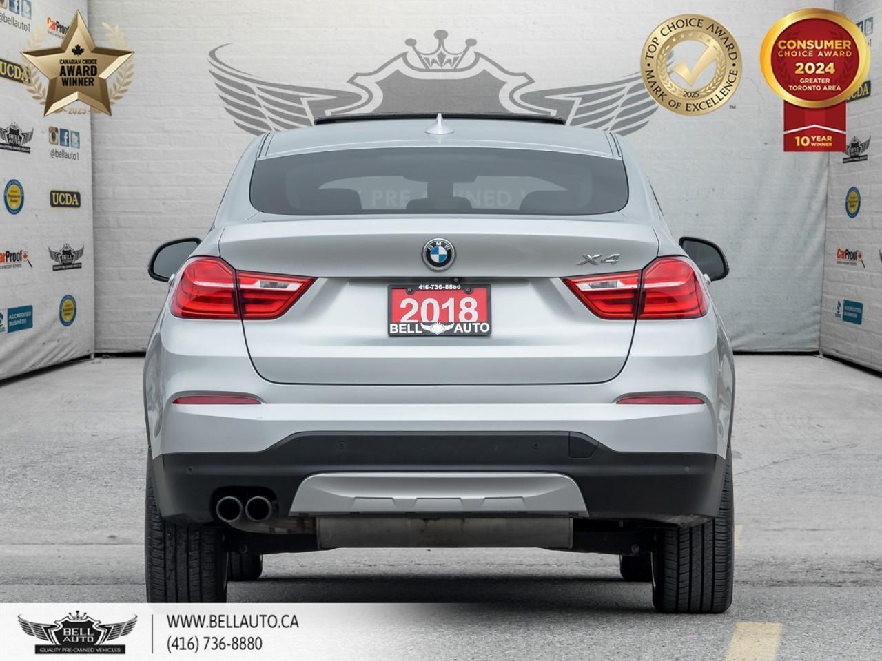 2018 BMW X4 xDrive28i | NAVI | SUNROOF | BACKUPCAM | SATELLITERADIO | MEMORYSEAT | NOACCIDENT Toronto ON