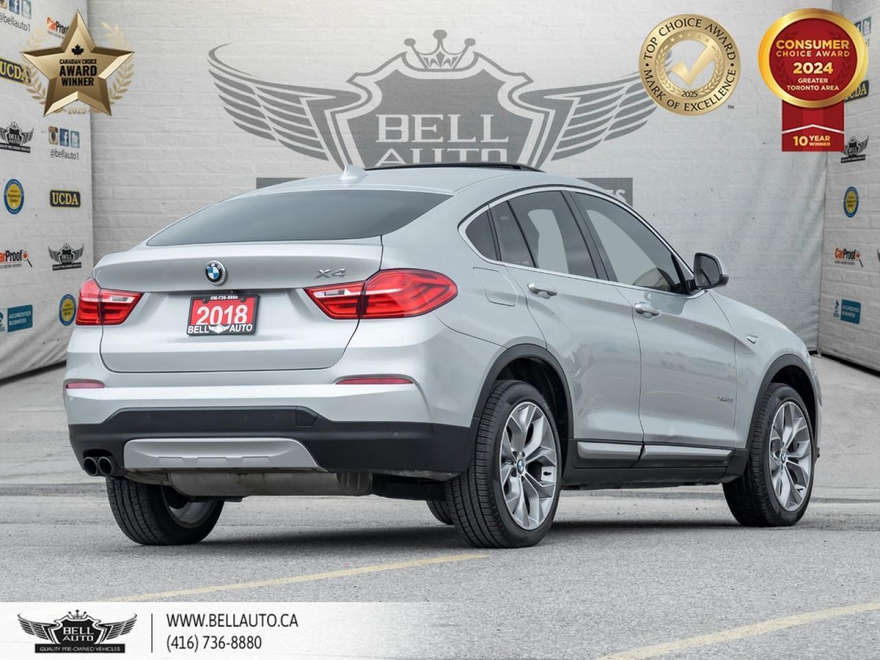 2018 BMW X4 xDrive28i | NAVI | SUNROOF | BACKUPCAM | SATELLITERADIO | MEMORYSEAT | NOACCIDENT Toronto ON