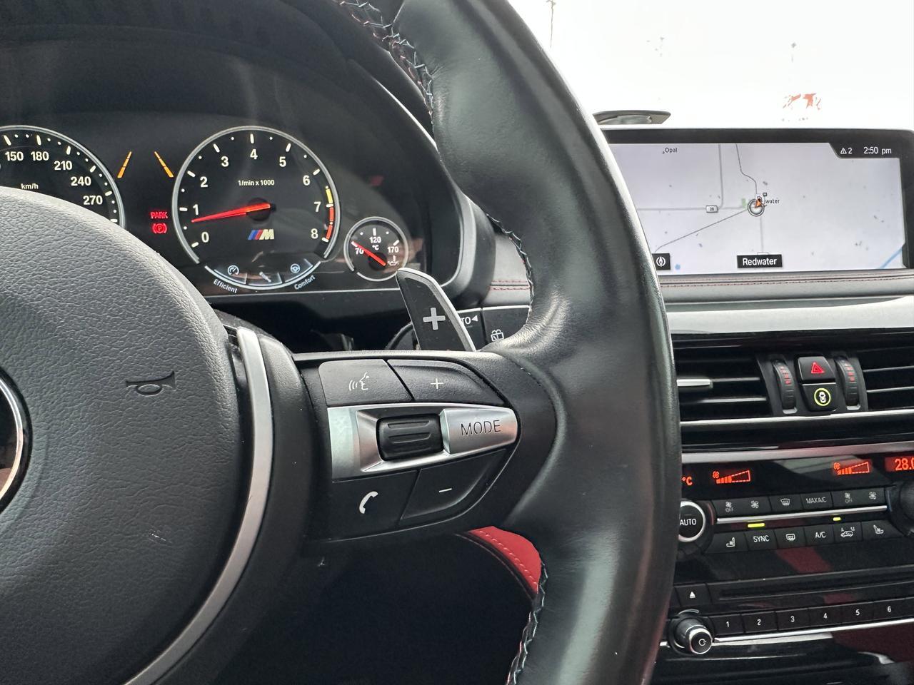 2018 BMW X5 M Twin Turbo V8 | Black Fire Edition | 1/25 In Canada | Pano Roof | Dynamic Suspension | Leather Redwater AB