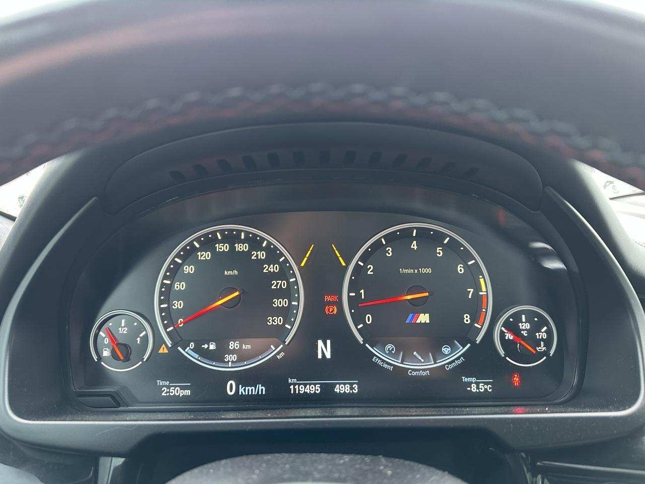 2018 BMW X5 M Twin Turbo V8 | Black Fire Edition | 1/25 In Canada | Pano Roof | Dynamic Suspension | Leather Redwater AB