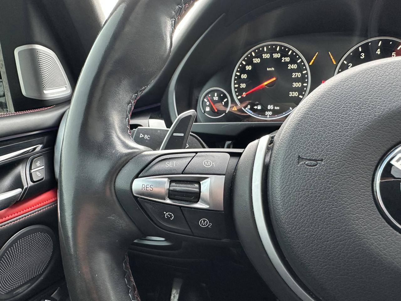 2018 BMW X5 M Twin Turbo V8 | Black Fire Edition | 1/25 In Canada | Pano Roof | Dynamic Suspension | Leather Redwater AB