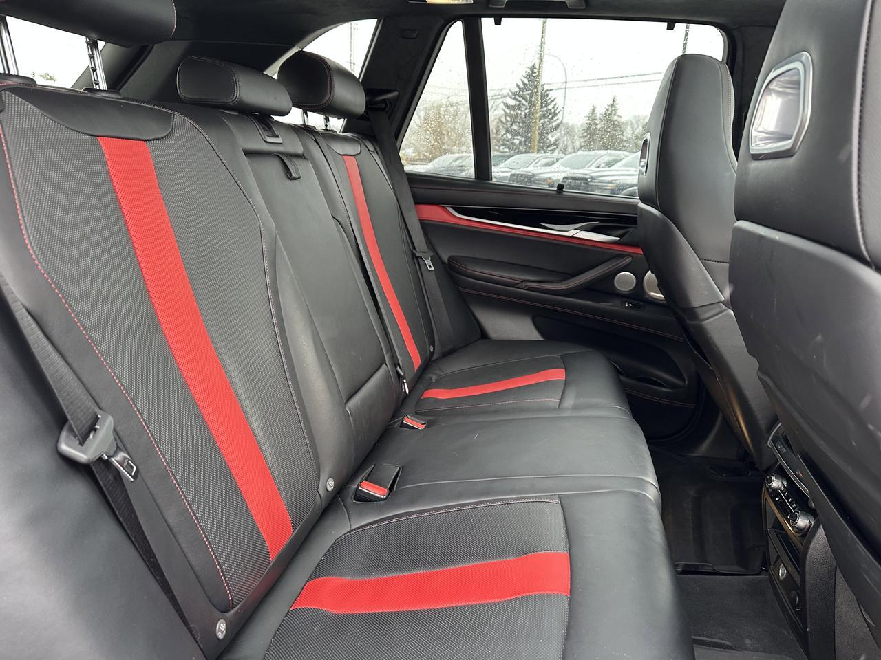 2018 BMW X5 M Twin Turbo V8 | Black Fire Edition | 1/25 In Canada | Pano Roof | Dynamic Suspension | Leather Redwater AB