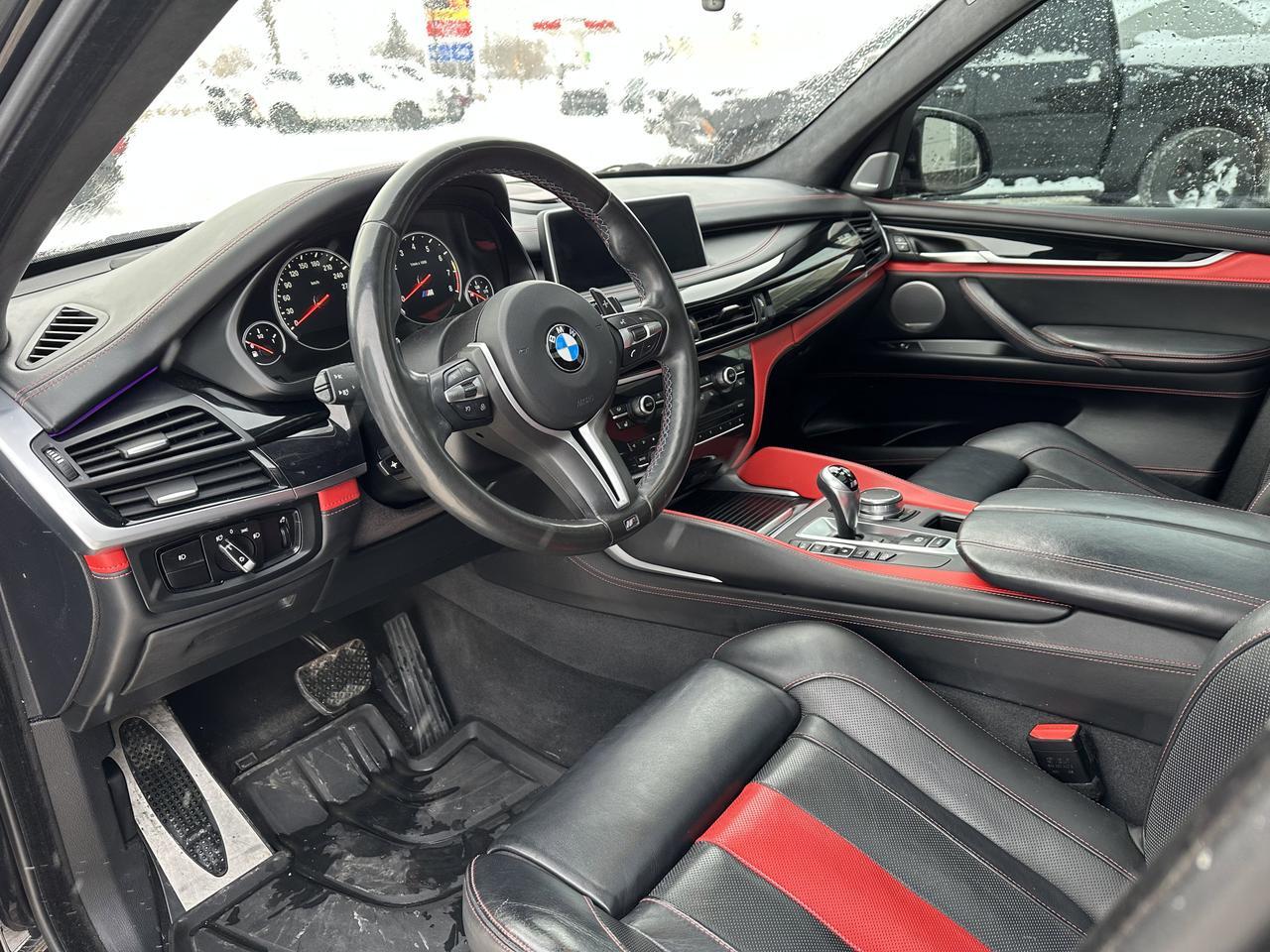2018 BMW X5 M Twin Turbo V8 | Black Fire Edition | 1/25 In Canada | Pano Roof | Dynamic Suspension | Leather Redwater AB