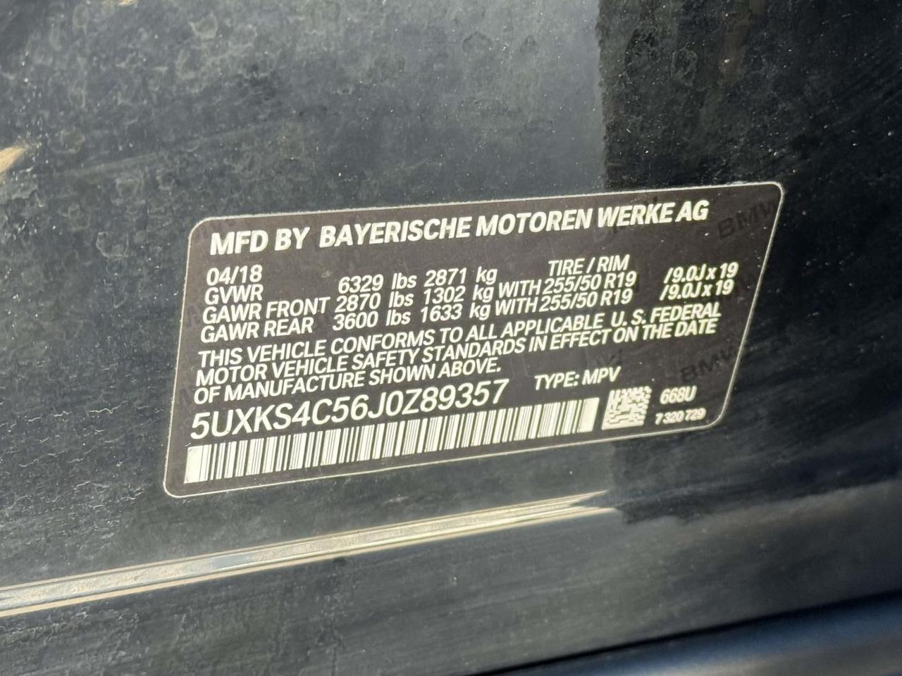 2018 BMW X5 xDrive35d Fredericksburg VA