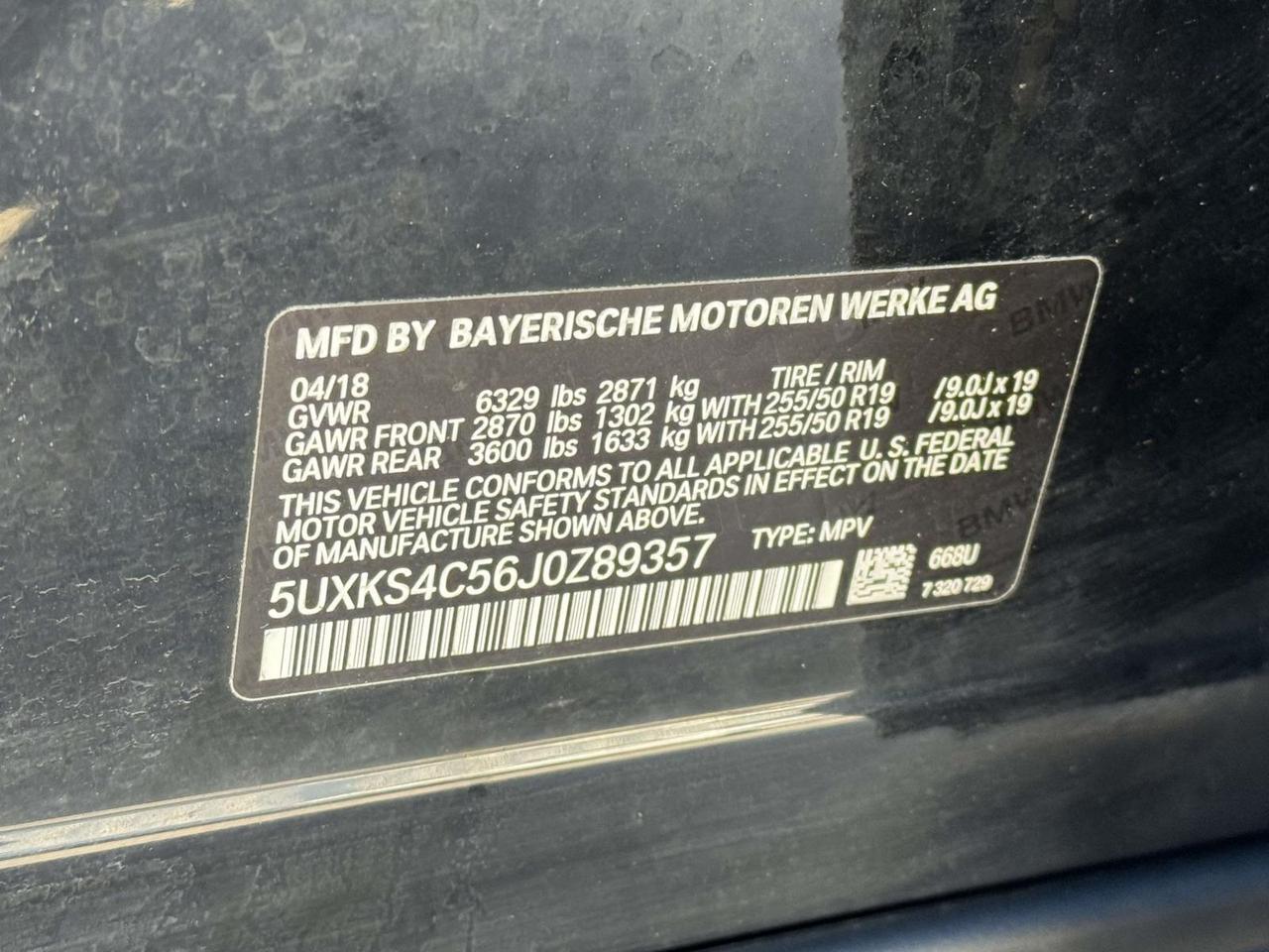 2018 BMW X5 xDrive35d Fredericksburg VA