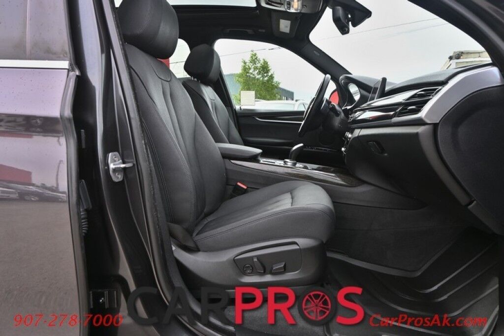 2018 BMW X5 xDrive35i - 3.0L Twinpower Turbo - Driving Assist & Premium Pkg - Keyless Entry & Start - Power & Heated Leather Seats - Heated Steering - Panoramic Sunroof - Rear Climate Control - HUD - Lane Departure - Reverse Camera - Front & Rear Park Assist - P Anchorage AK
