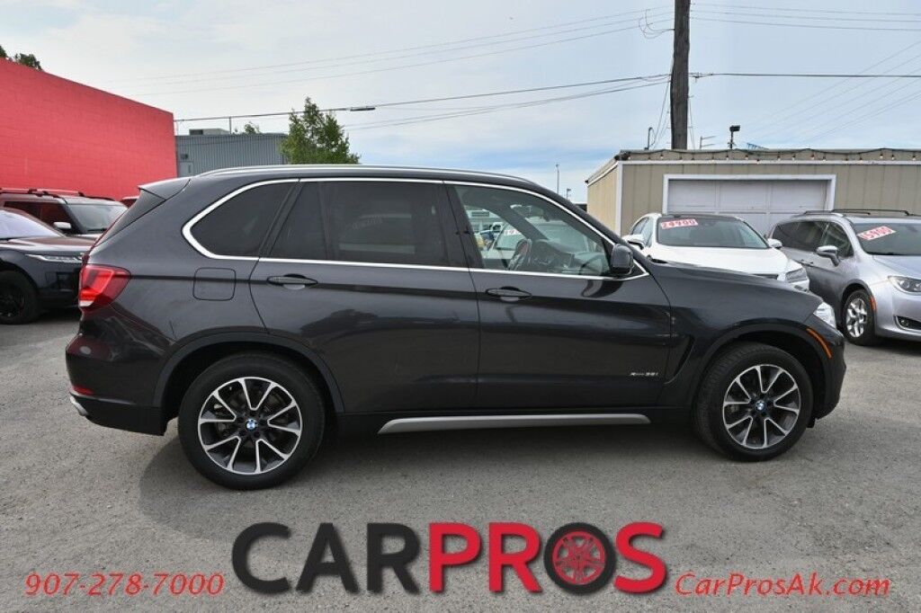 2018 BMW X5 xDrive35i - 3.0L Twinpower Turbo - Driving Assist & Premium Pkg - Keyless Entry & Start - Power & Heated Leather Seats - Heated Steering - Panoramic Sunroof - Rear Climate Control - HUD - Lane Departure - Reverse Camera - Front & Rear Park Assist - P Anchorage AK