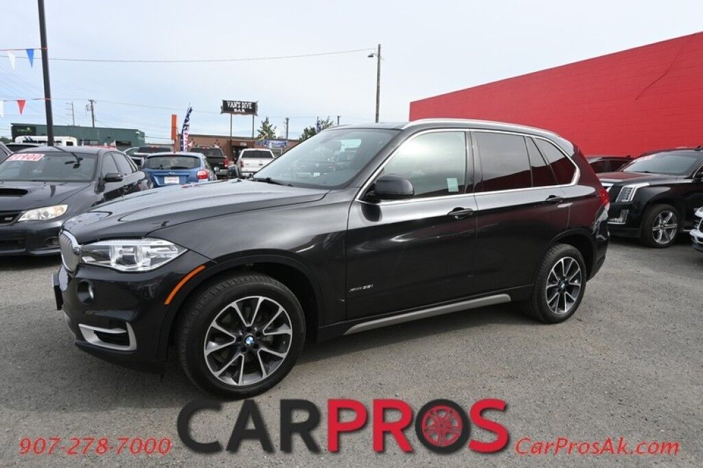 2018 BMW X5 xDrive35i - 3.0L Twinpower Turbo - Driving Assist & Premium Pkg - Keyless Entry & Start - Power & Heated Leather Seats - Heated Steering - Panoramic Sunroof - Rear Climate Control - HUD - Lane Departure - Reverse Camera - Front & Rear Park Assist - P Anchorage AK