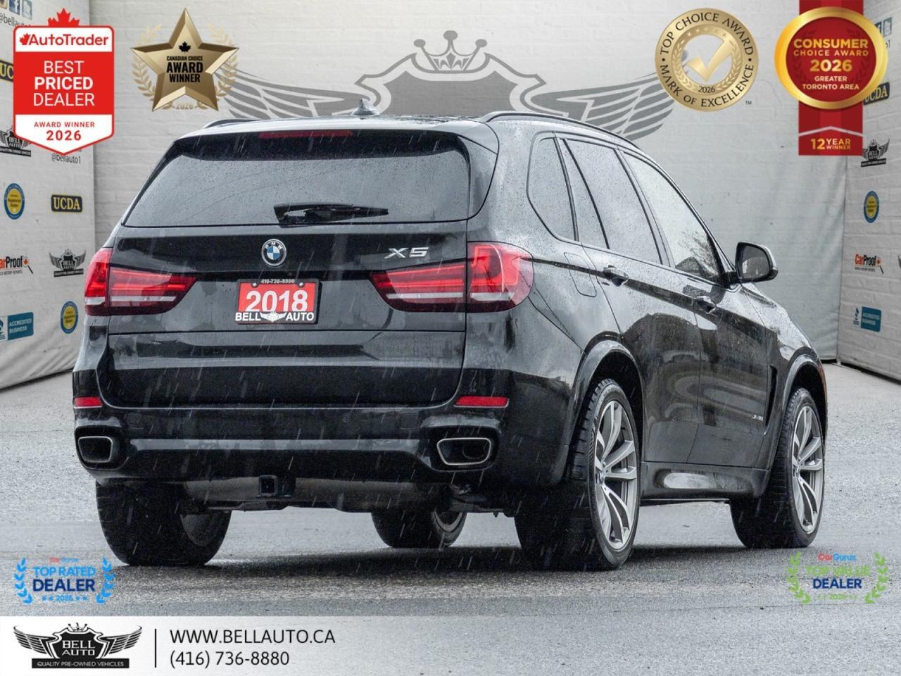 2018 BMW X5 xDrive35i | M-SPORTPKG | NAVI | B.CAM | PANO| HARMAN | NOACCIDENT Toronto ON