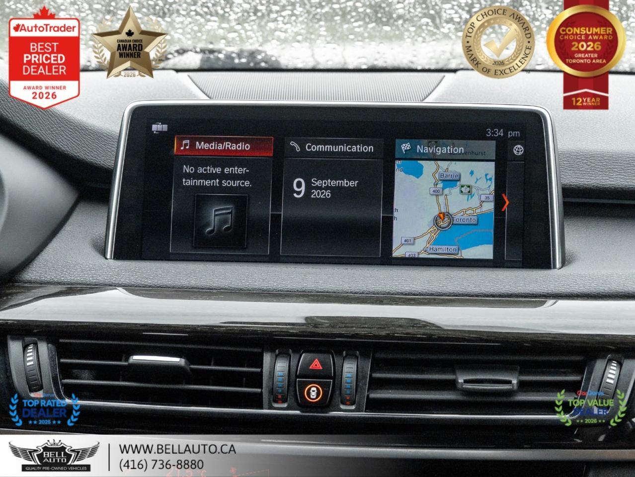 2018 BMW X5 xDrive35i | M-SPORTPKG | NAVI | B.CAM | PANO| HARMAN | NOACCIDENT Toronto ON