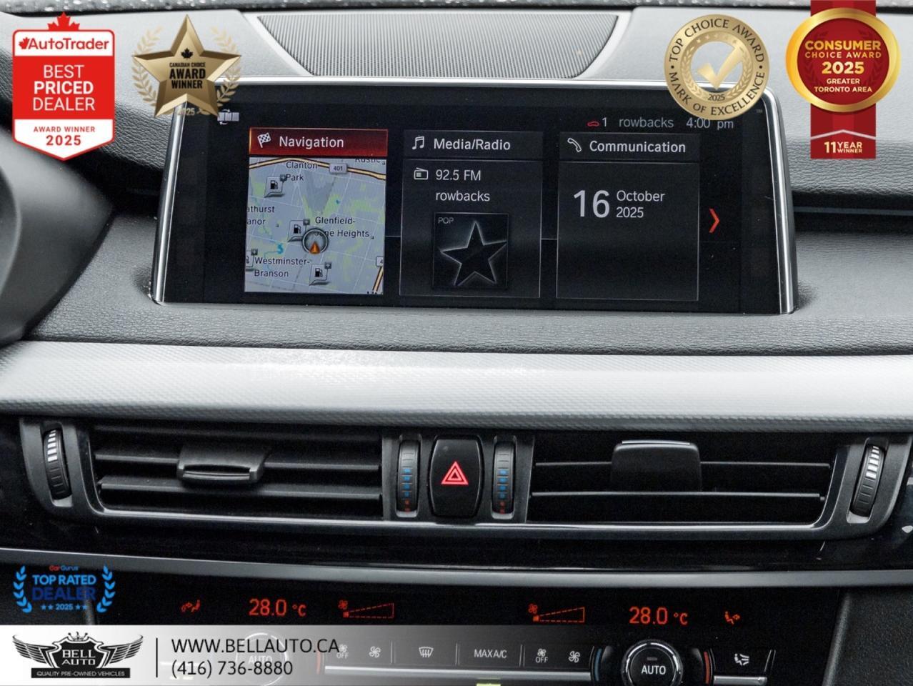 2018 BMW X5 xDrive35i | MSPORTPKG | NAVI | B.CAM | HUD | PANO | NOACCIDENT Toronto ON