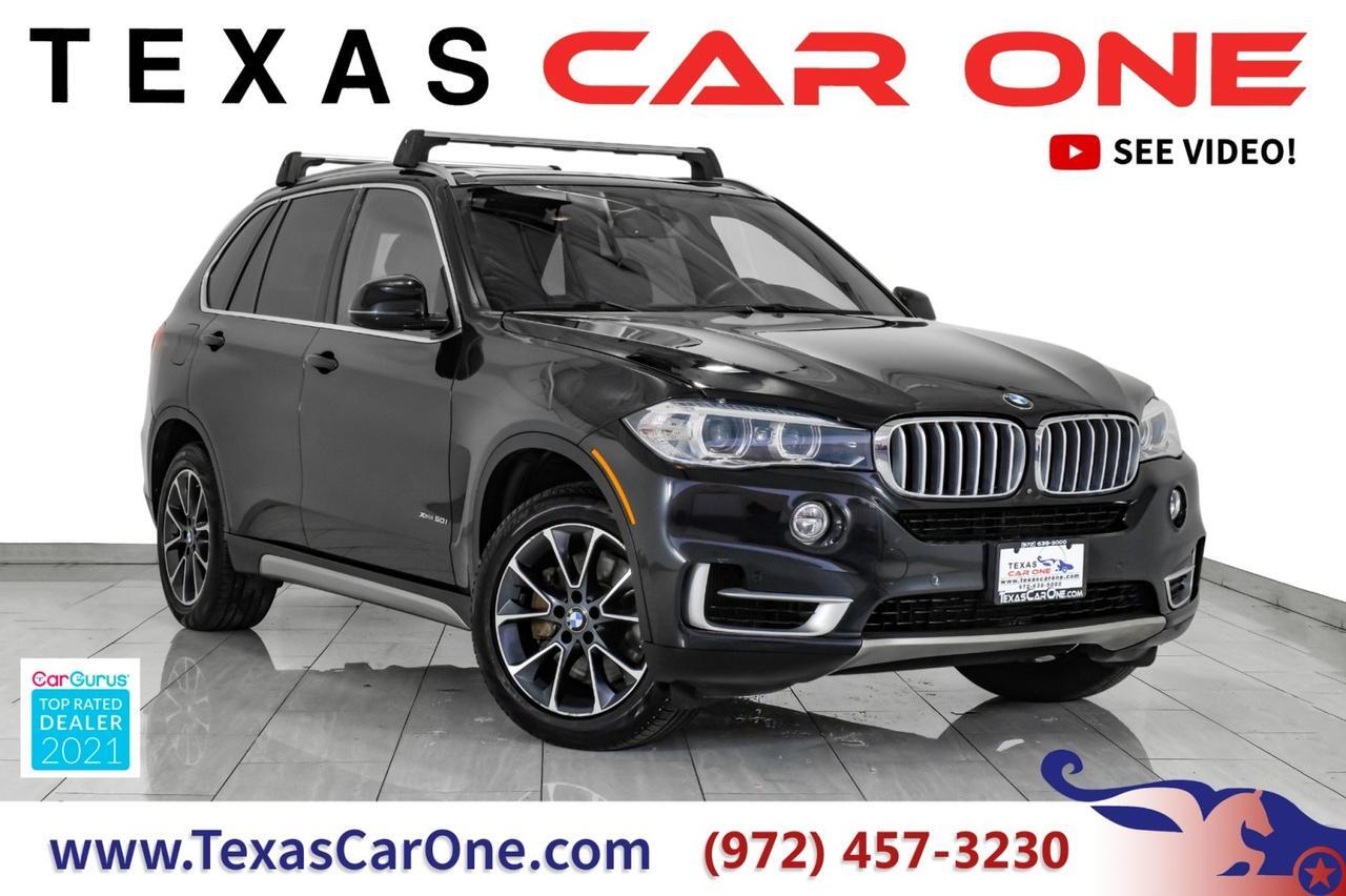 2018 BMW X5 xDrive50i AWD PREMIUM PKG BLIND SPOT ASSIST LANE DEPARTURE HARMAN KARDON NAVIGATION PANORAMA
