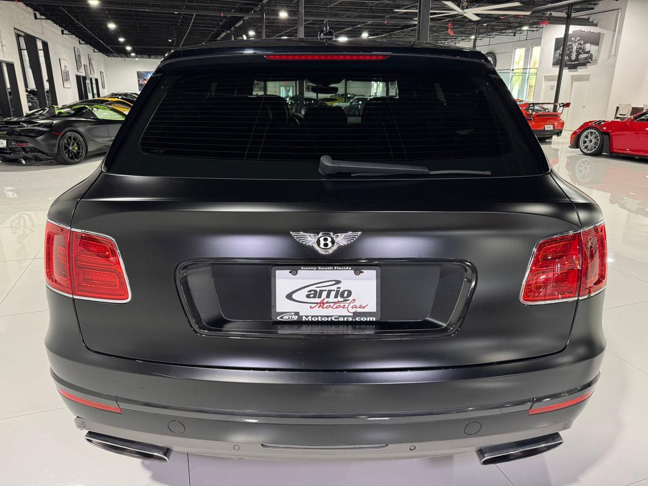2018 Bentley Bentayga Activity Edition W12 Naim For Bentley audio system, cooled seats, 360 degree camera system & MORE!!! Fort Lauderdale FL