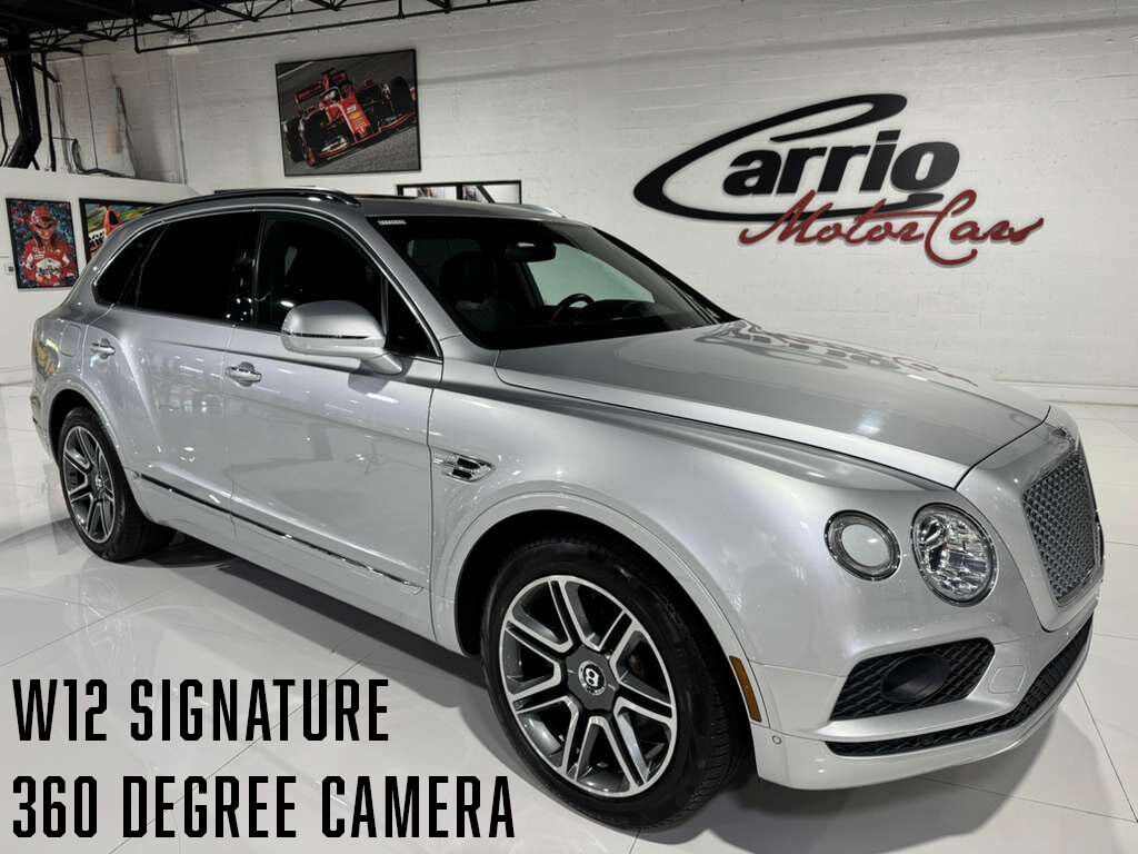 2018 Bentley Bentayga W12 Signature Fort Lauderdale FL