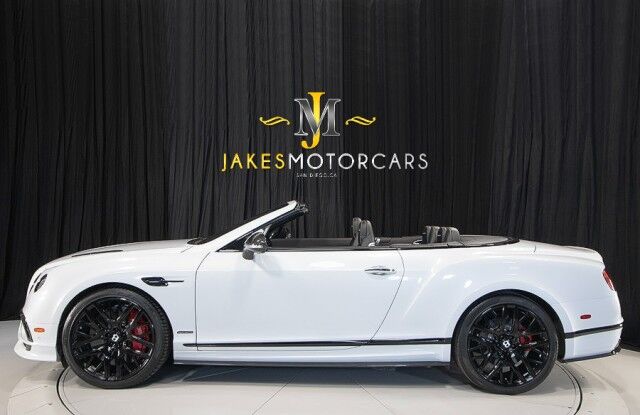 2018 Bentley Continental GTC Supersports Convertible ($345,490 MSRP!!) *RARE CAR* *CARBON CERAMIC BRAKES* *CARBON FIBER EVERYWHERE ON EXTERIOR* San Diego CA