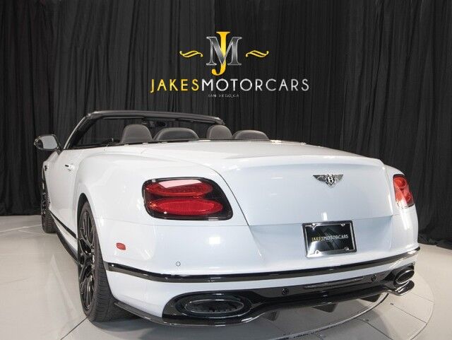 2018 Bentley Continental GTC Supersports Convertible ($345,490 MSRP!!) *RARE CAR* *CARBON CERAMIC BRAKES* *CARBON FIBER EVERYWHERE ON EXTERIOR* San Diego CA
