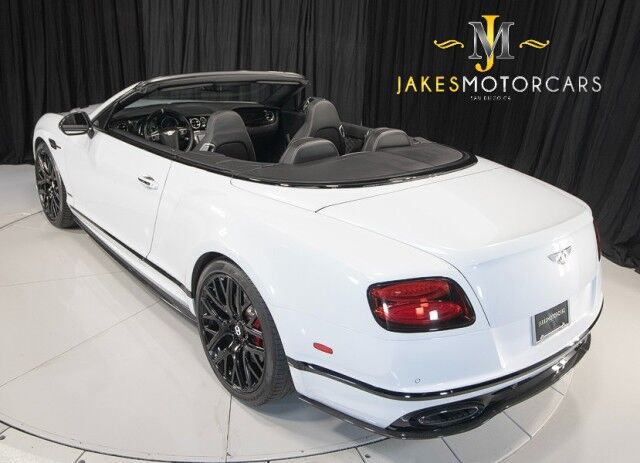 2018 Bentley Continental GTC Supersports Convertible ($345,490 MSRP!!) *RARE CAR* *CARBON CERAMIC BRAKES* *CARBON FIBER EVERYWHERE ON EXTERIOR* San Diego CA