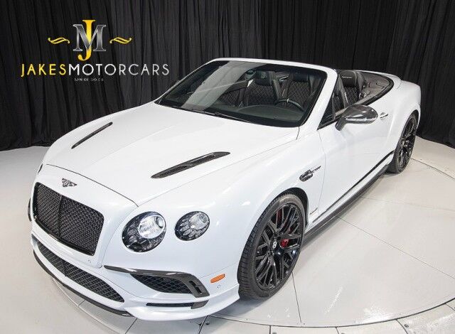2018 Bentley Continental GTC Supersports Convertible ($345,490 MSRP!!) *RARE CAR* *CARBON CERAMIC BRAKES* *CARBON FIBER EVERYWHERE ON EXTERIOR* San Diego CA
