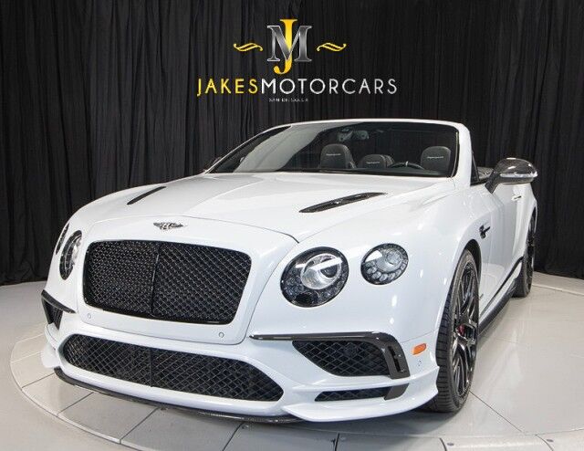 2018 Bentley Continental GTC Supersports Convertible ($345,490 MSRP!!) *RARE CAR* *CARBON CERAMIC BRAKES* *CARBON FIBER EVERYWHERE ON EXTERIOR* San Diego CA