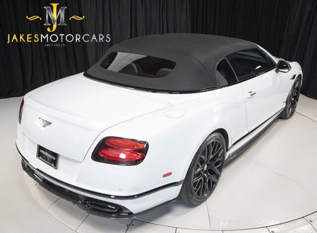 2018 Bentley Continental GTC Supersports Convertible ($345,490 MSRP!!) *RARE CAR* *CARBON CERAMIC BRAKES* San Diego CA