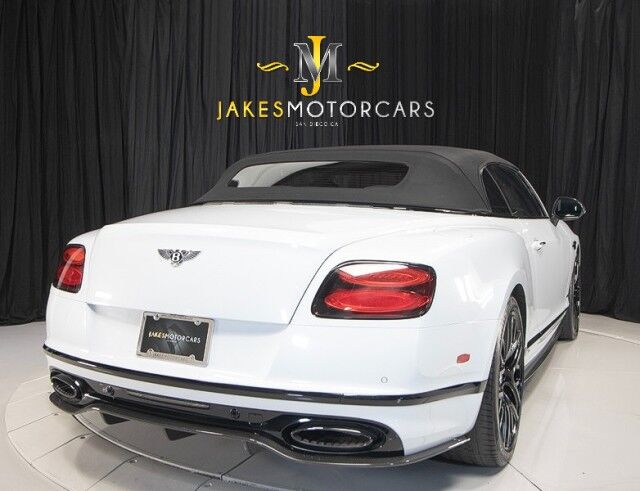 2018 Bentley Continental GTC Supersports Convertible ($345,490 MSRP!!) *RARE CAR* *CARBON CERAMIC BRAKES* San Diego CA