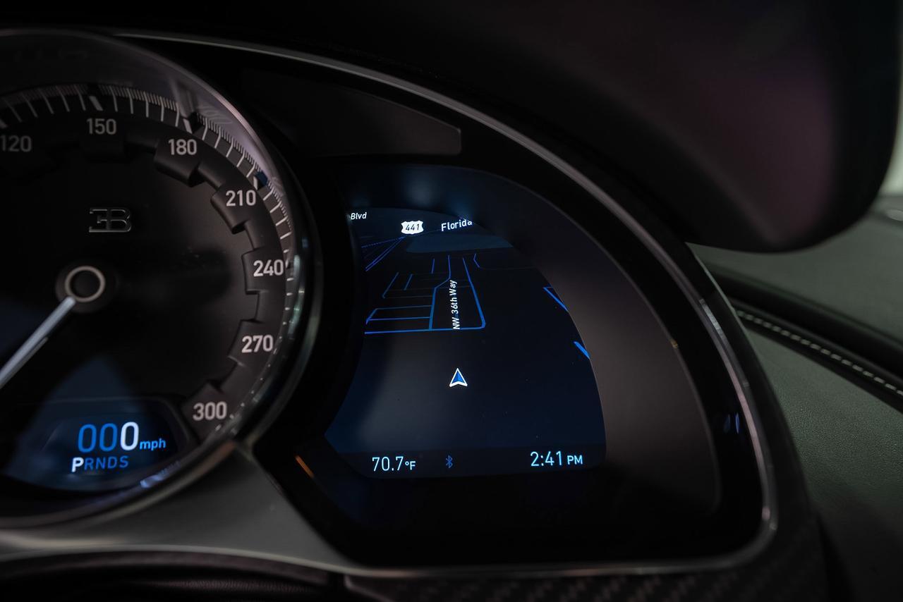 2018 Bugatti Chiron Nocturne paint, Sprint Blue Effect accenting, Beluga Black leather interior AND MUCH MORE!!! Fort Lauderdale FL