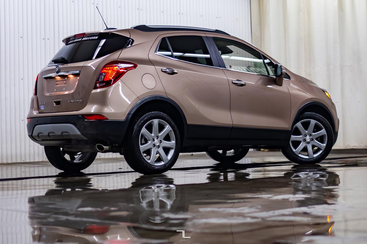 2018 Buick Encore AWD Premium Leather Roof Nav BCam Red Deer AB