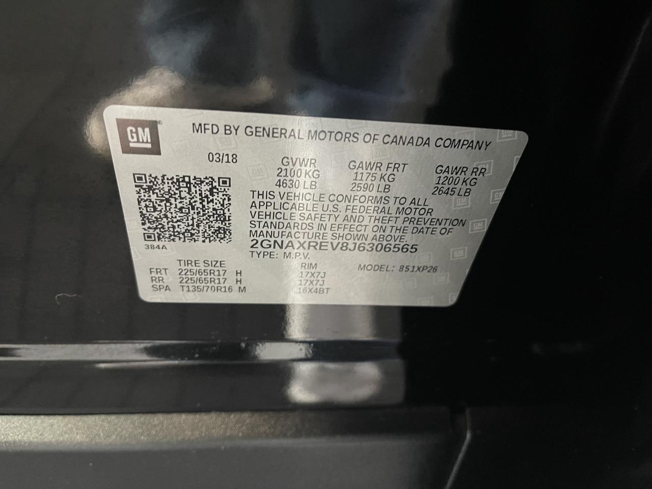 2018 CHEVROLET EQUINOX LS Kansas City MO