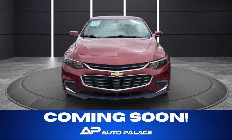 Sedan 2018 CHEVROLET MALIBU RED BLACK Interior 1.5L 4 Cyl Front Wheel Drive LT